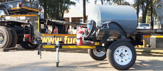 500 LITER METAL TANKER BOWSER TRAILER
