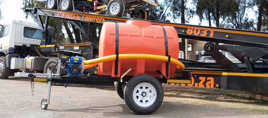 1000 liter Polyurathare plastic tanker trailer