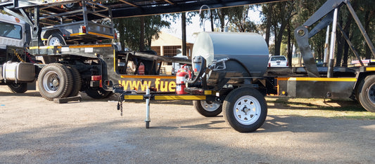 500 LITER METAL TANKER BOWSER TRAILER